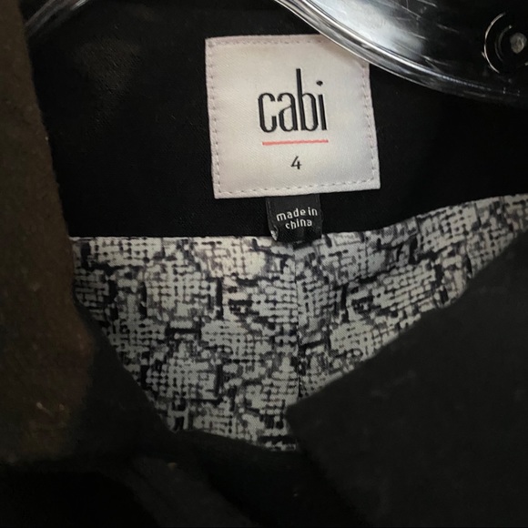 CAbi | Black Abbott Peplum Jacket Blazer - Picture 6 of 7